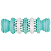 Дентална кучешка играчка Trixie Denta Fun bone кокалче от естествен каучук с аромат на мента 15 см